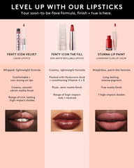 Fenty Icon The Fill Semi-Matte Refillable Lipstick — Nosy Rosy