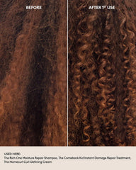 The Curl Crew Instant Damage Repair Treatment + Curl-Defining Set