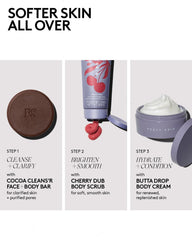 Cherry Dub Triple Action AHA Body Scrub