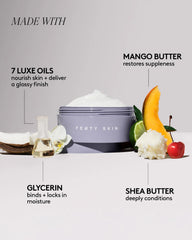 Butta Drop Whipped Oil Body Cream with Tropical Oils + Shea Butter — Fenty Fresh Shimmering