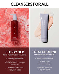 Cherry Dub Pore Purify'r Gel Cleanser with Niacinamide + Aloe Juice