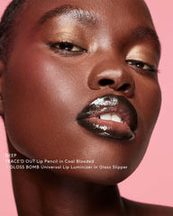 Trace'd Out Longwear Waterproof Pencil Lip Liner — Coal Blooded