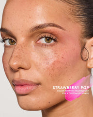 Match Stix Color Adaptive Cheek + Lip Stick — Strawberry Pop