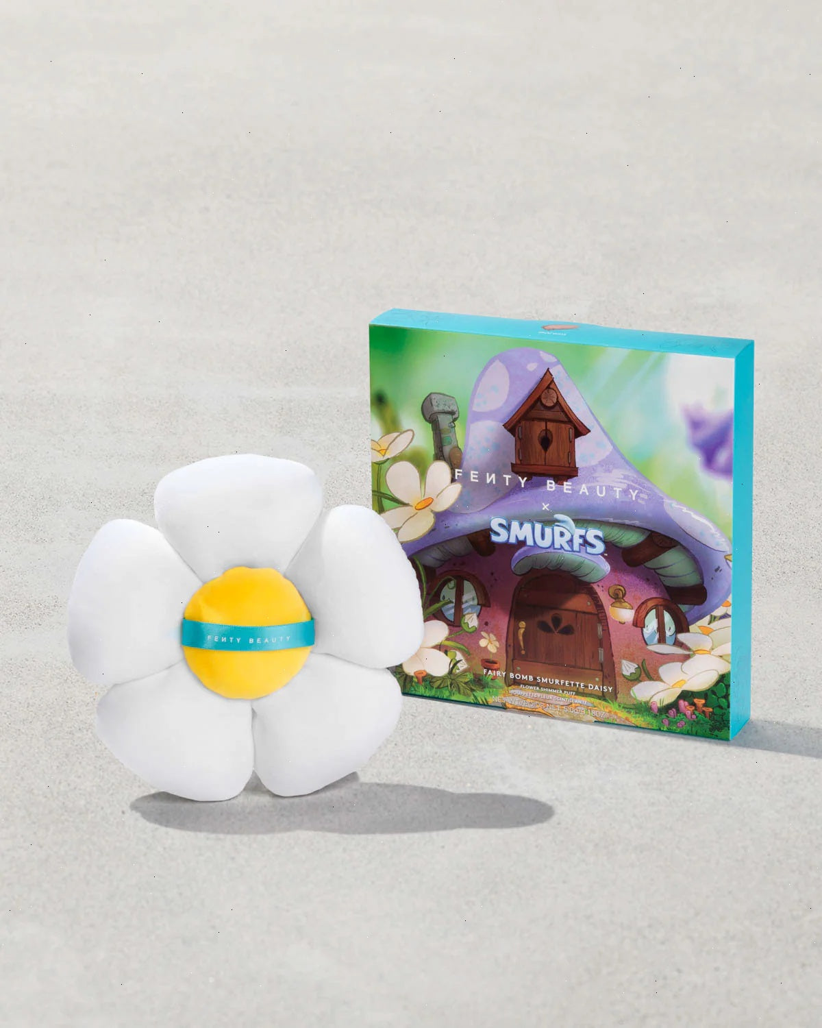 Fairy Bomb Smurfette Daisy Flower Shimmer Puff — Smurf'Sugar