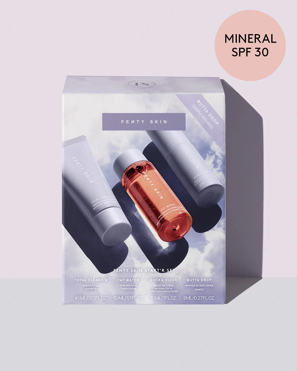 Fenty Skin Travel-Size Start'r Set with Mineral SPF